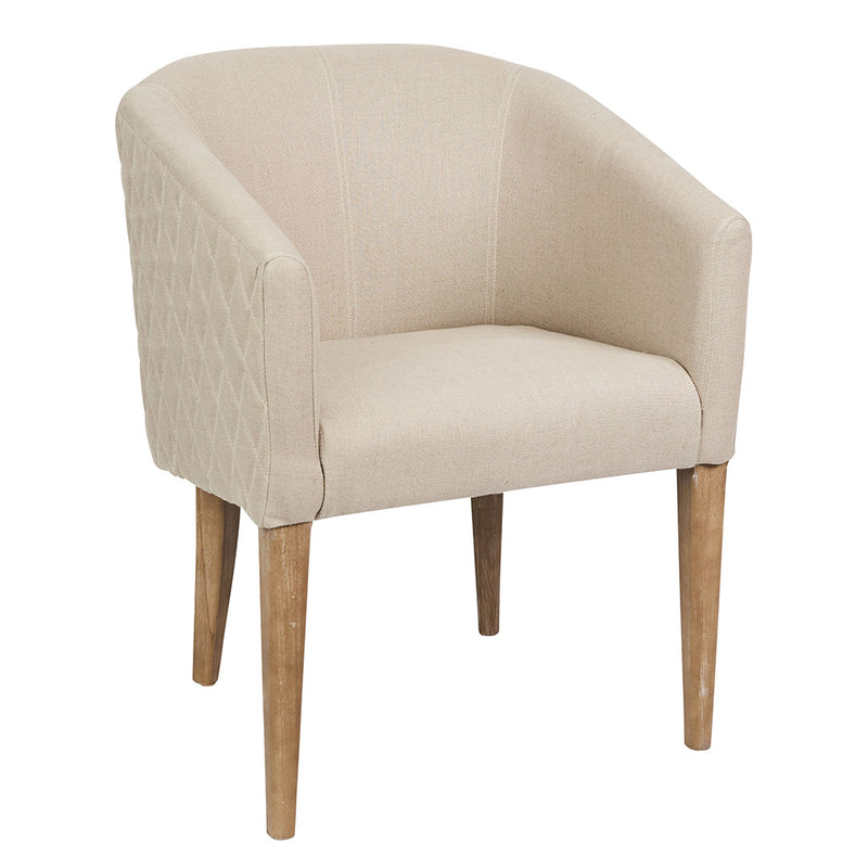 OCCASIONAL CHAIR | Sloane Boutique Linen by Canvas & Sasson
