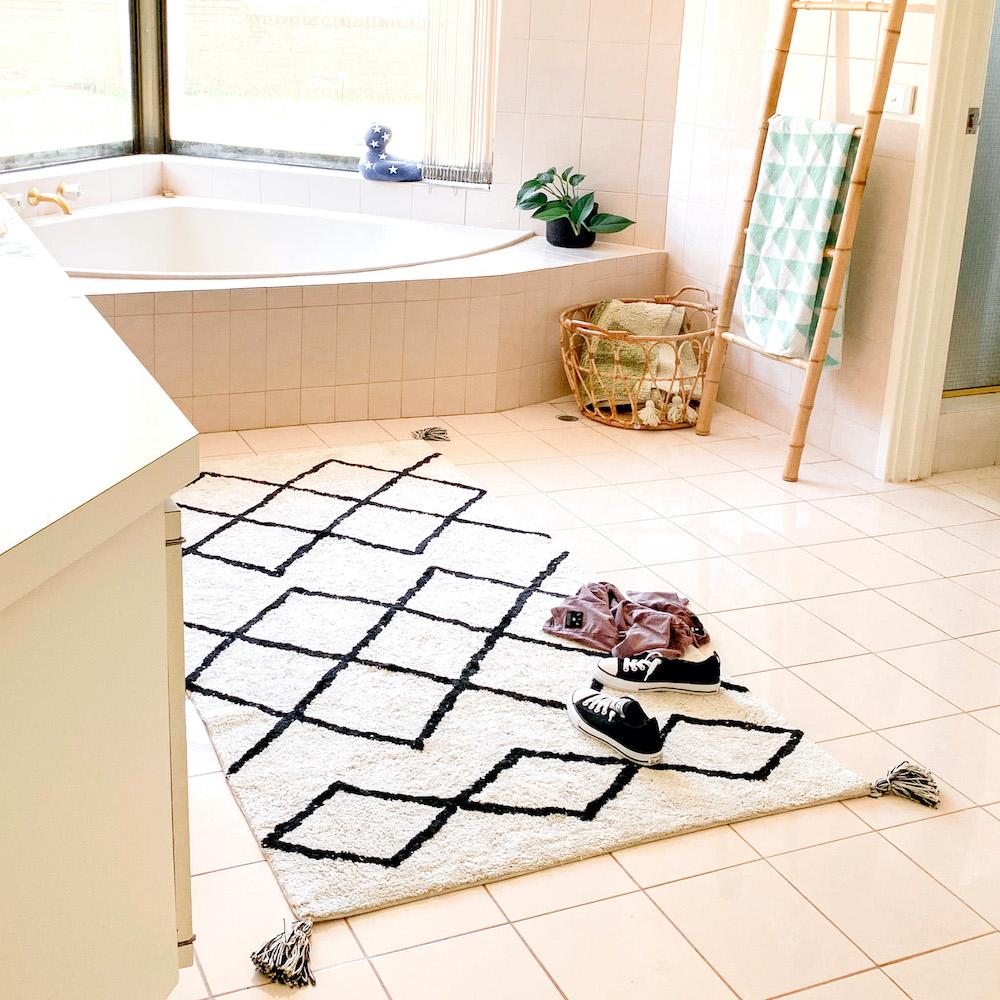 BATH MAT  Cotton Berber Oversized by OHH – Cranmore Home & Co.