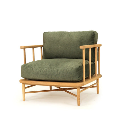 OCCASIONAL CHAIR | Green Velvet by Cranmore Home & Co.