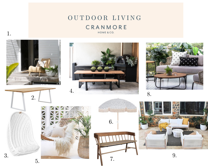 Outdoor Living Mood board by Cranmore Home