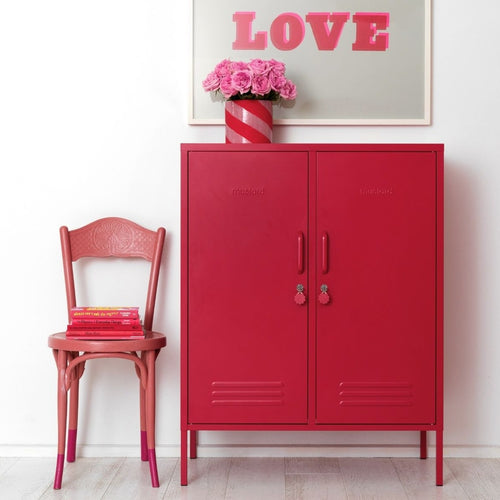 CABINET | The Midi in poppy by Mustard Made