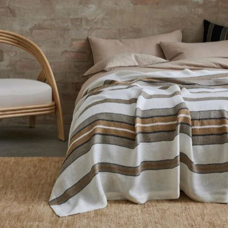 THROW - Franco amber by Weave