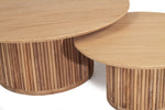 COFFEE TABLE | Coastal Round Pillar 70cm Cranmore Home & Co.