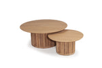 COFFEE TABLE | Coastal Round Pillar 70cm Cranmore Home & Co.