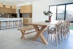 DINING TABLE | Cross Leg by Cranmore Home & Co.