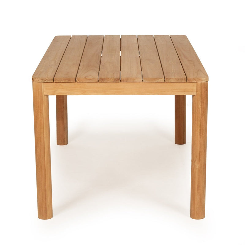 OUTDOOR DINING TABLE | Teak Slat by Cranmore Home & Co,