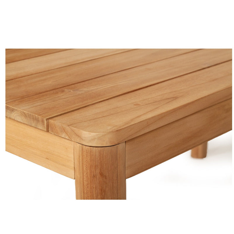 OUTDOOR DINING TABLE | Teak Slat by Cranmore Home & Co,