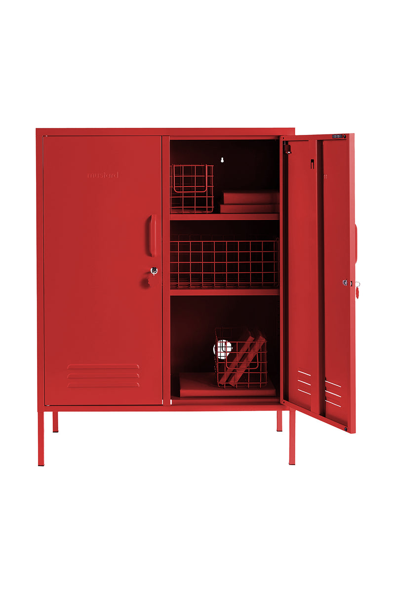 CABINET | The Midi in poppy by Mustard Made