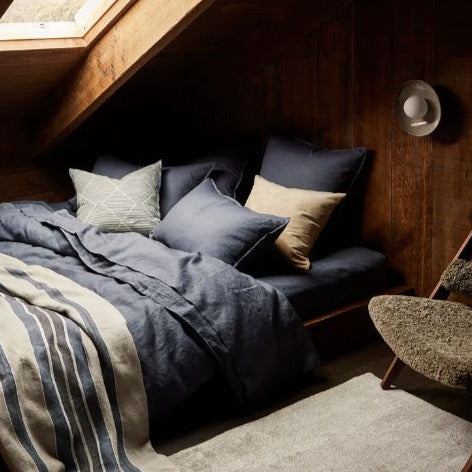 DUVET COVER & SHEETS | Ravello in denim by Weave