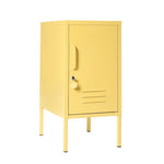 SIDE TABLE shorty design in butter by mustard made