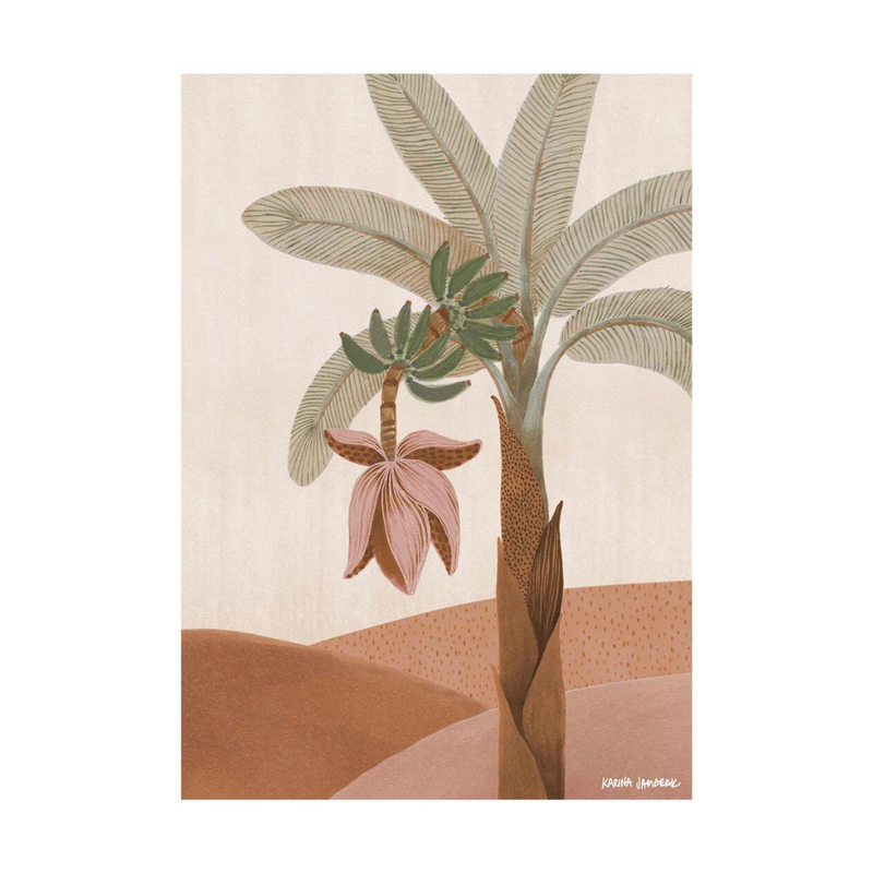 ART PRINT | Banana Flower by Karina Jambrak