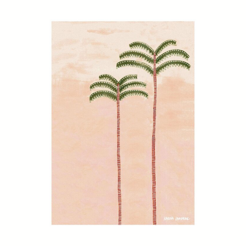 ART PRINT | Desert Palm by Karina Jambrak