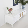 ENTERTAINMENT UNIT | Hampton white by Cranmore Home & Co.