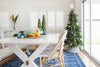 DINING TABLE | 2.4L White Cross Leg by Cranmore Home & Co.