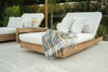 OUTDOOR LOUNGE | Ava Sunlounger by Cranmore Home & Co.