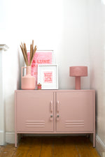 CONSOLE | The Lowdown in blush - Mustard Made