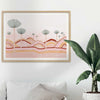 ART PRINT | Dusty Pink Dunes by Karina Jambrak