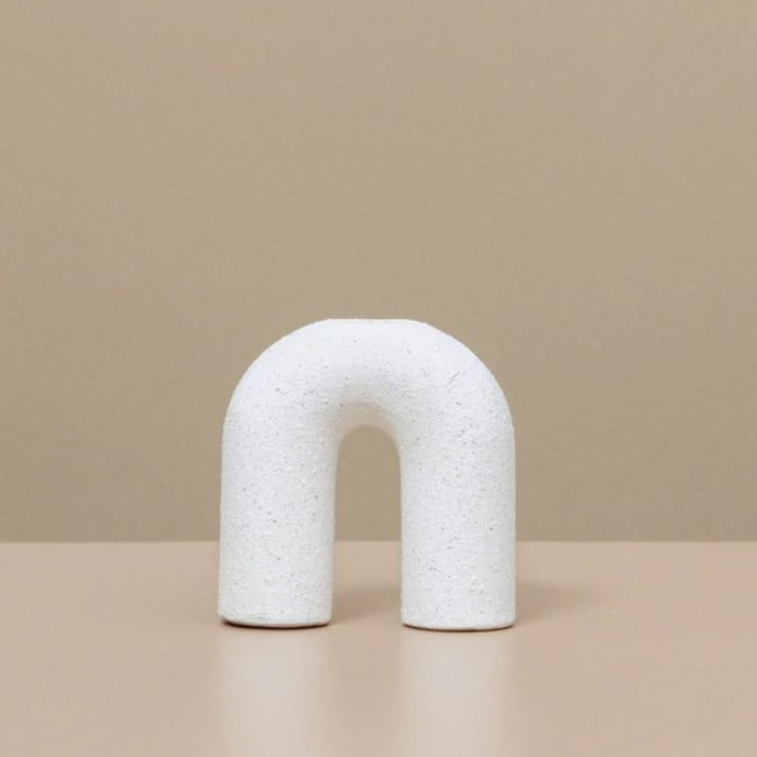 CANDLE STAND | Halley Small White by Indigo Love Collectors