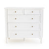 DRAWERS | Hamptons 5 Drawers White by Cranmore Home & Co.