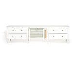 ENTERTAINMENT UNIT | Hampton white by Cranmore Home & Co.