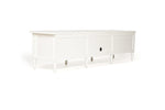 ENTERTAINMENT UNIT | Hampton white by Cranmore Home & Co.