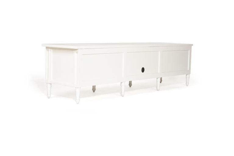 ENTERTAINMENT UNIT | Hampton white by Cranmore Home & Co.