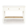 BEDSIDE TABLE | Cane (wide) white by Cranmore Home & Co.