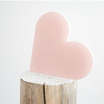 TABLE LAMP | Luna Pop Heart Blush or White Light