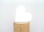 TABLE LAMP | Luna Pop Heart Blush or White Light
