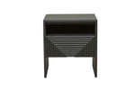 BEDSIDE TABLE | Geo in Black by Cranmore Home & Co.
