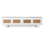 ENTERTAINMENT UNIT | Rattan Natural or White by Cranmore Home & Co.