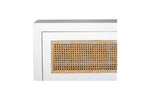 ENTERTAINMENT UNIT | Rattan Natural or White by Cranmore Home & Co.