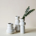 VASE | Klein Matt White Small by Indigo Love Collectors