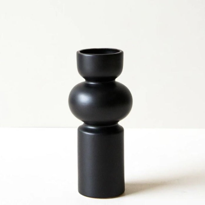 Klein Vase Medium Black by Indigo Love Collectors