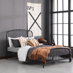 BED | Lullaby Matte Black by Incy Interiors