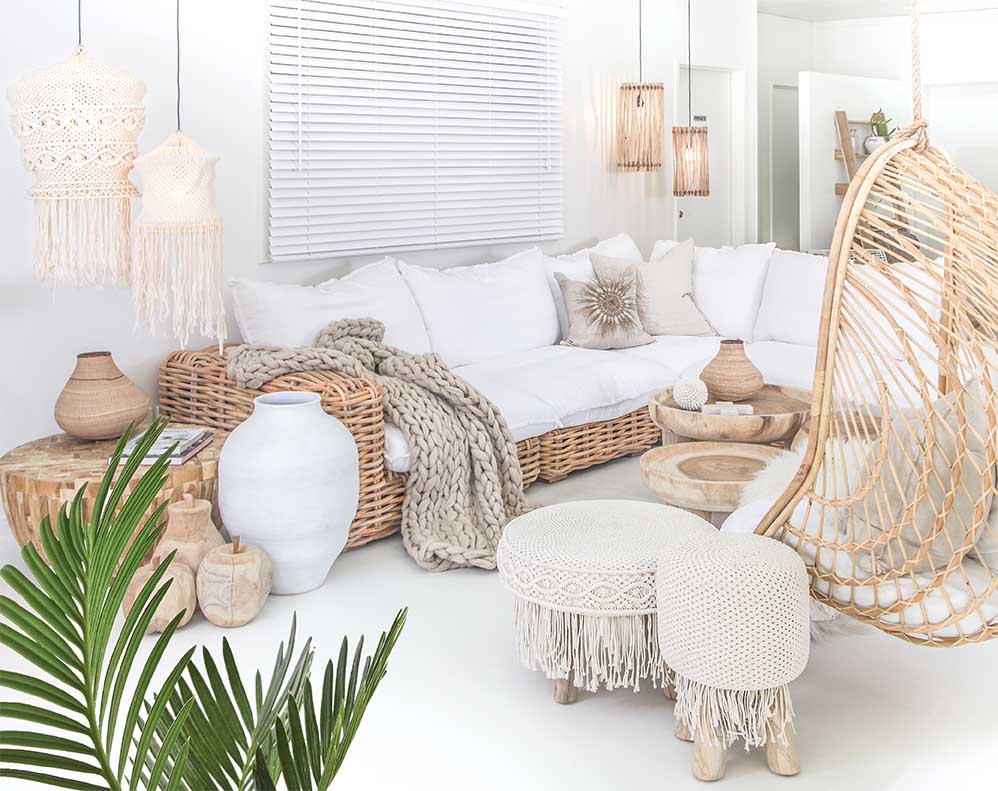 HANGING CHAIR Makeba Natural by Uniqwa Cranmore Home Co