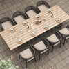 OUTDOOR DINING TABLE | Timber Slats by Cranmore Home & Co.