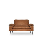 SOFA | 1 Seater Vintage Brown Leather by Cranmore Home & Co.