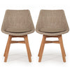 OUTDOOR DINING CHAIR | Closed Weave (Set of 2) by Cranmore Home & co.