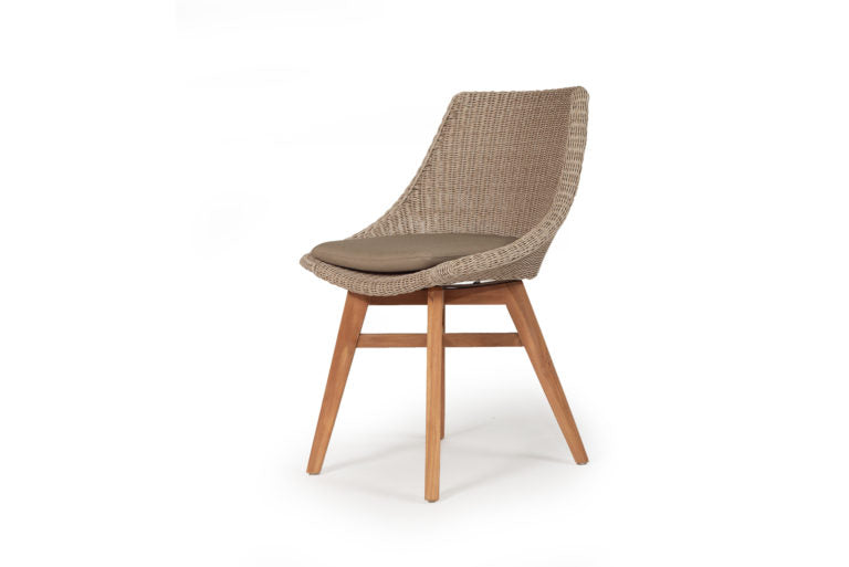 OUTDOOR DINING CHAIR | Closed Weave (Set of 2) by Cranmore Home & co.