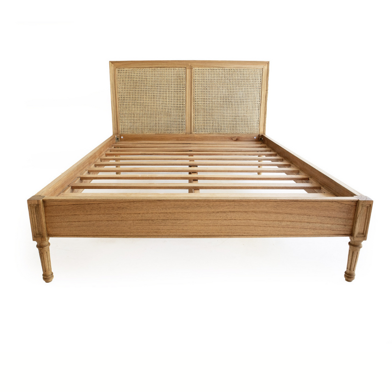 BED | Cane Low End by Cranmore Home & Co.