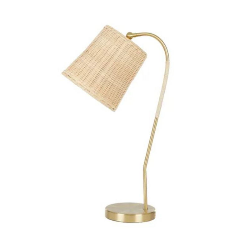 TABLE LAMP | Riena Rattan by Cranmore Home & Co.