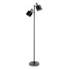 FLOOR LAMP | Ari Twin Chrome by Oriel Lighting