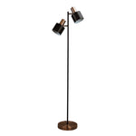 FLOOR LAMP | Ari Twin Copper by Oriel Lighting