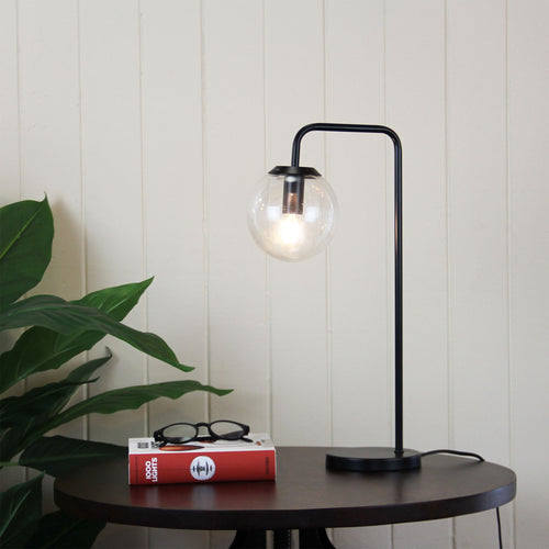 TABLE LAMP | Newton Black by Oriel Lighting