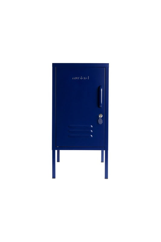 SIDE TABLE BEDSIDE shorty design in navy by mustard made