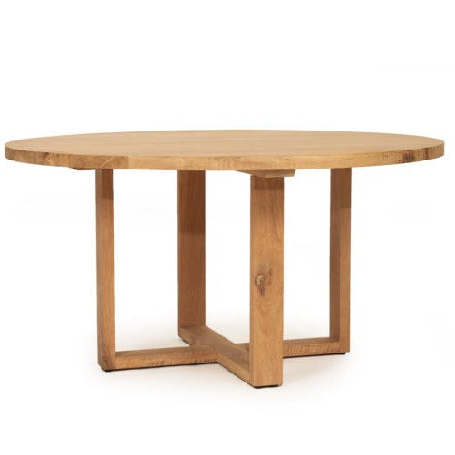 DINING TABLE | Round American Oak  by Cranmore Home & Co.