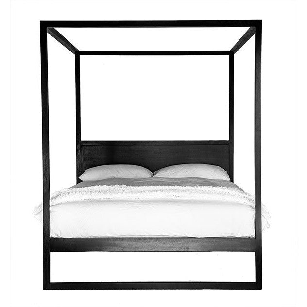 BED | queen or king strand 4 poster in black by uniqwa