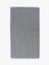 BATH TOWEL | Herringbone Black & White by L & M Home