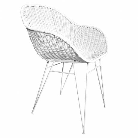 DINING CHAIR | angola design in white by uniqwa